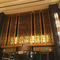 Modern Huge metal screen for decorative panel in hotel or restaurant metal work project supplier